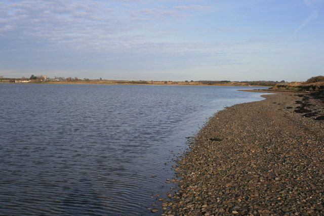 Estuary shoreline  south-east of Donabate, Co. Dublin.