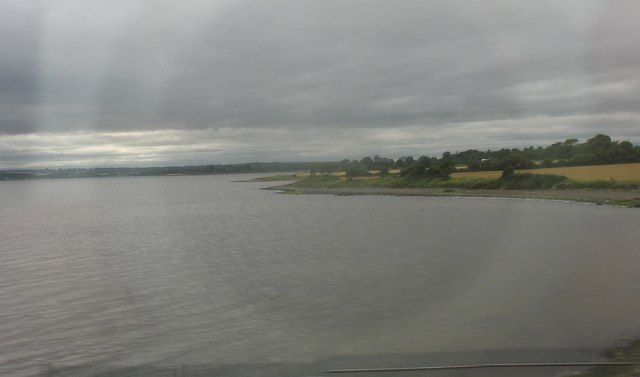 Northern shoreline of The Broadmeadows Estuary north of Malahide