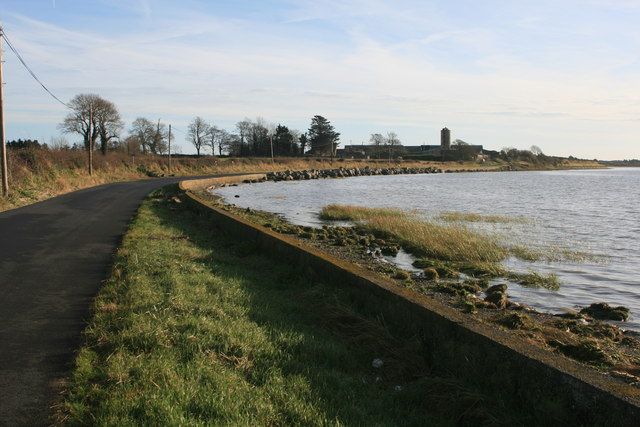 Estuary shoreline  due south of Donabate, Co. Dublin.