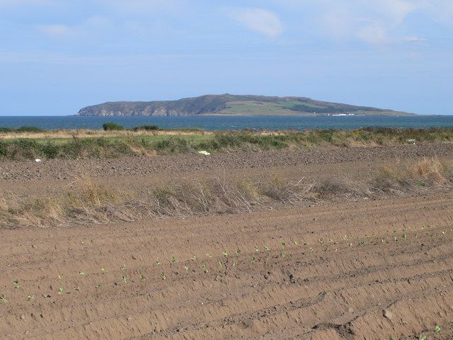 View to Lambay Island from Rush