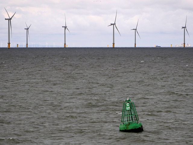 Liverpool Bay, Crosby Channel Starboard Marker C17