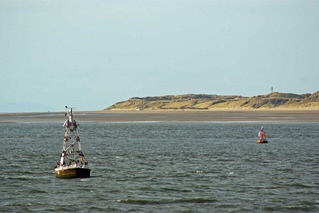 Starboard Marker Buoy C15 and Burbo Bank Offshore Windfarm
