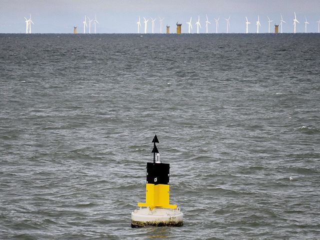 Liverpool Bay, Crosby Channel Cardinal Marker C5