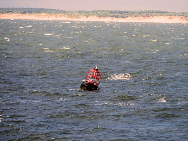 Alpha Navigation Buoy in Liverpool Bay