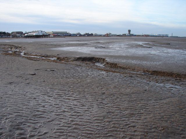 Cleethorpes from the beach
