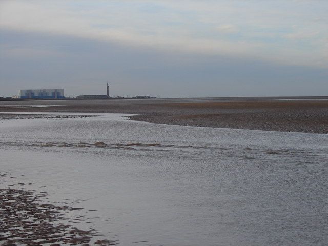 Grimsby in the distance