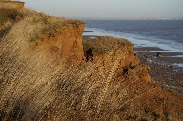 Coastal erosion at Moor Hill, Holderness
