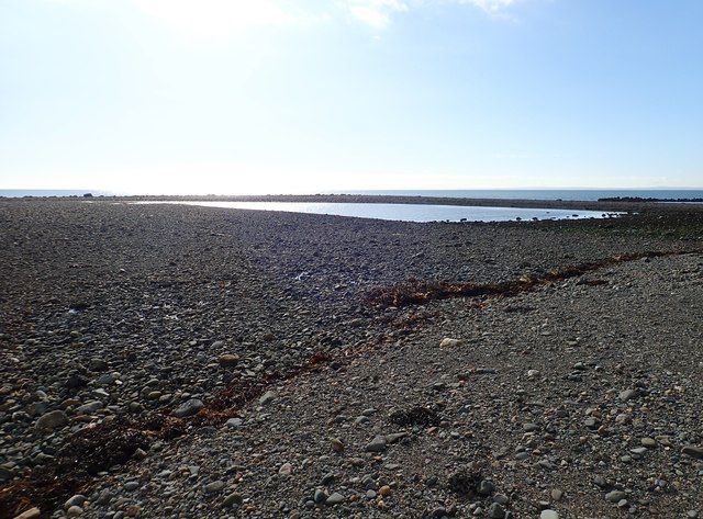 View SW towards the lagoon on the east side of Cooley Point