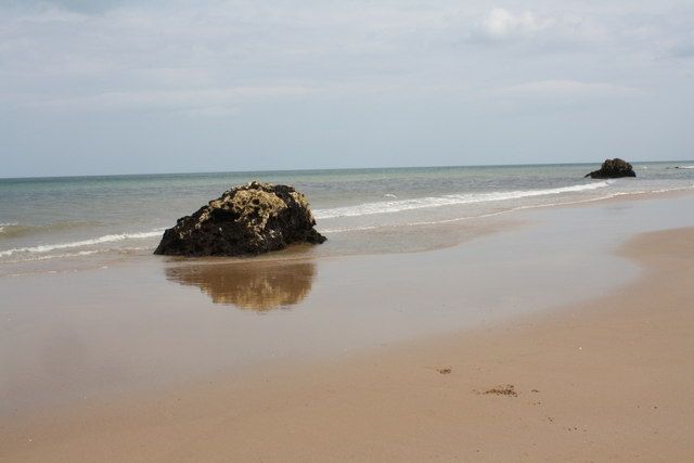 Rocks on Speeton Sands