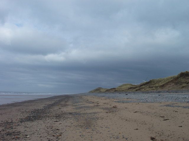 Beach by Haverigg Prison