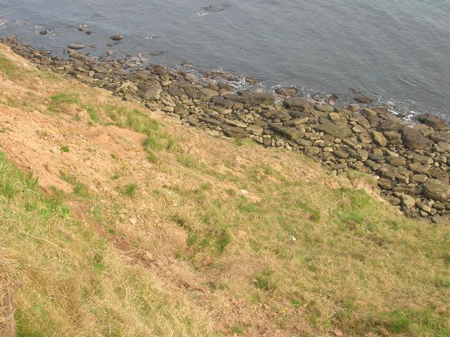 Shoreline Under North Cliff