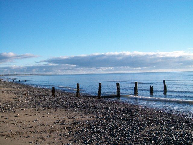 Groynes on Murlough Strand