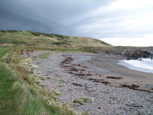 Shingle beach at Portnacoo