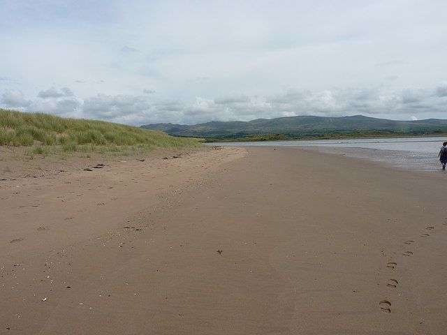 Beach and dunefront at Drigg Point