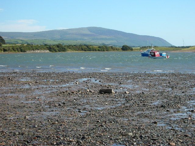 Black Combe Hill from Ravenglass Beach