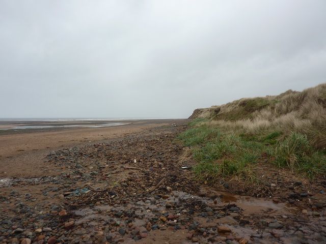 Looking northwest from the end of Shore Road