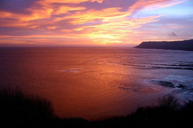 Robin Hood's Bay at Sunrise