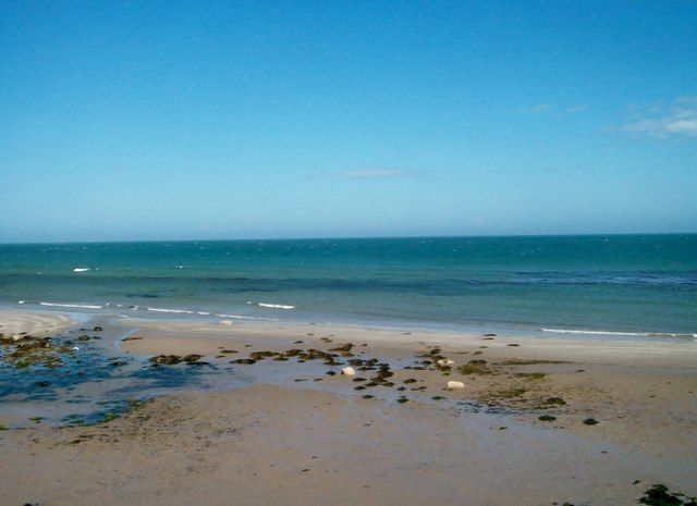 The southern end of Ballywalter Strand