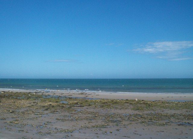 The beach between Ballywalter and Ballyhalbert