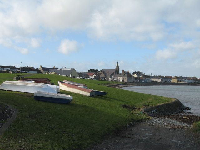 Ballywalter from the Harbour