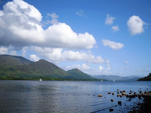 Bassenthwaite Lake - view from the northwest shore