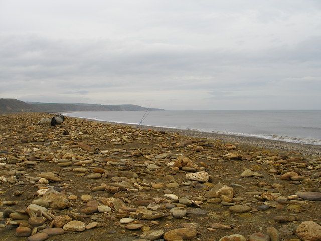 The beach at Denemouth