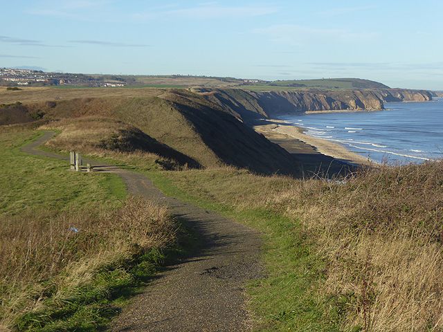 England Coast Path south of Blackhills Gill