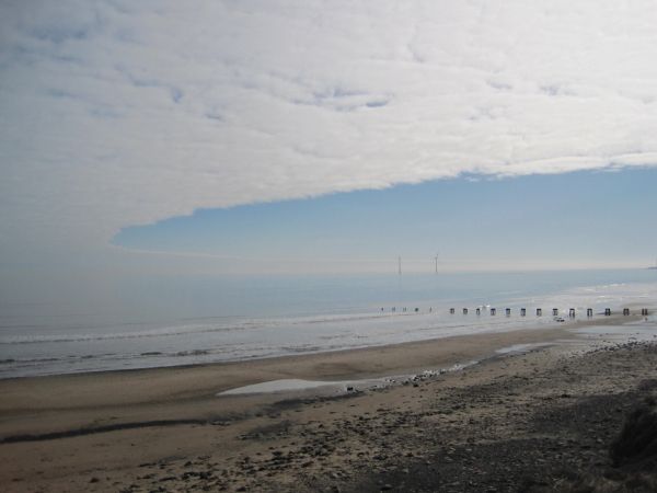 Cambois Beach looking South