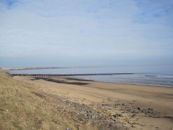 Cambois Beach looking North