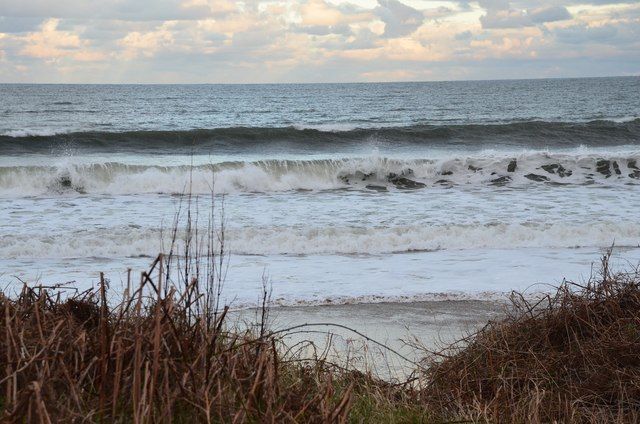 Life cycle of a wave, Birling Links