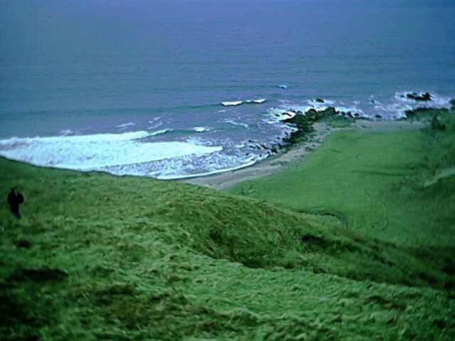 Innean Bay, north of Mull of Kintyre Lighthouse.