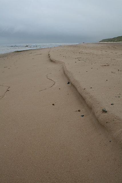 Beach at Machrihanish Bay.