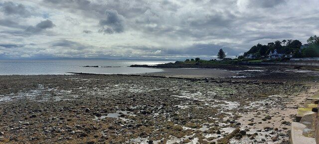 Arran - Whiting Bay - Looking across Port Mòr