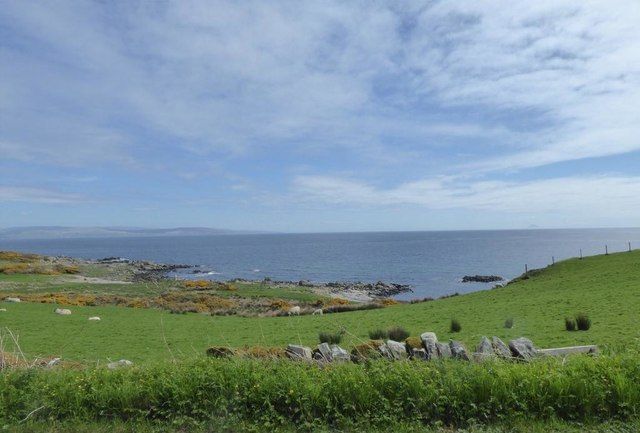 Looking down to Black Bay