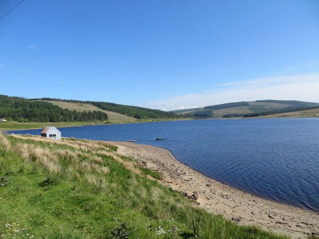 Fishing hut on the shore of Lussa Loch