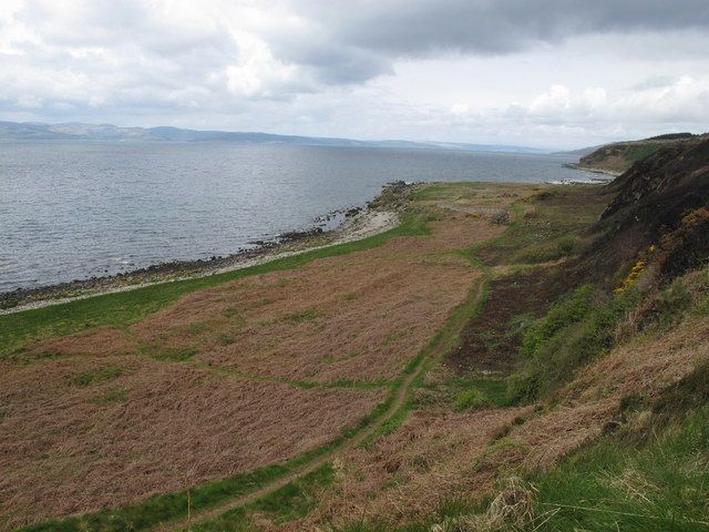 Raised beach from The Doon