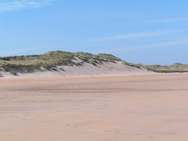 Sand dunes, Beadnell Bay