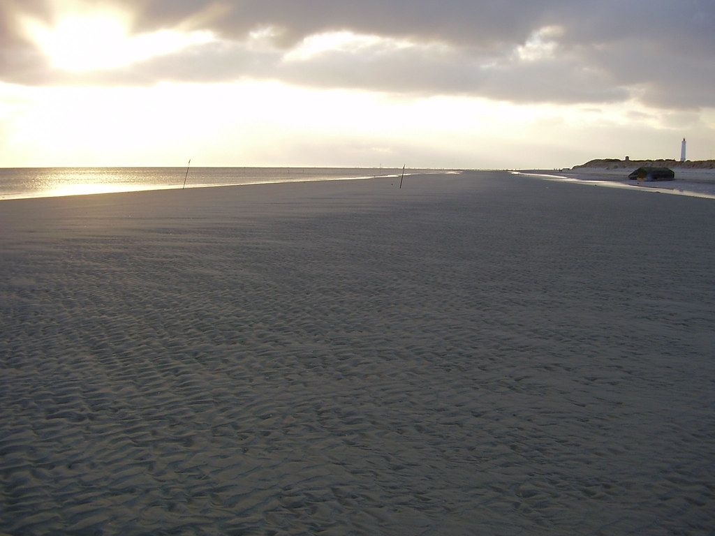 Abendlicher Strand von Blåvand