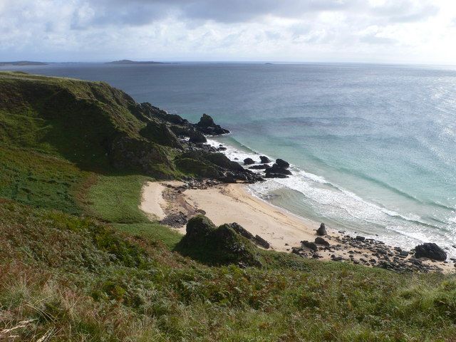 Looking on to the bay at Port an Eas