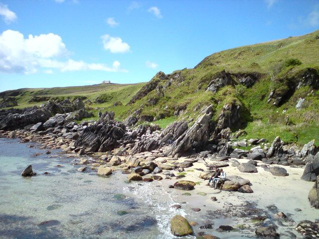 Beach south of Carraig Fhada, on Islay, Inner Hebrides
