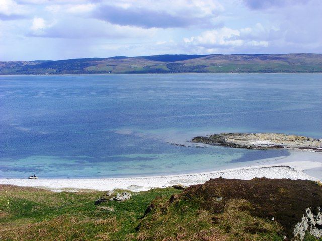 Beach on the east coast of Cara Island