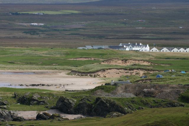 The southern edge of Laggan Bay