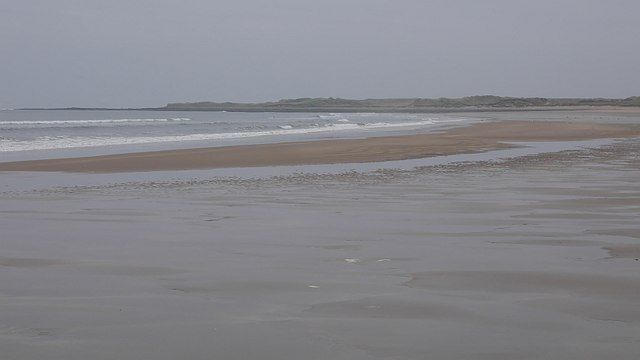 Beach north of Holy Island