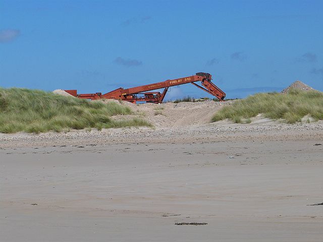 Sand quarry by the Big Strand