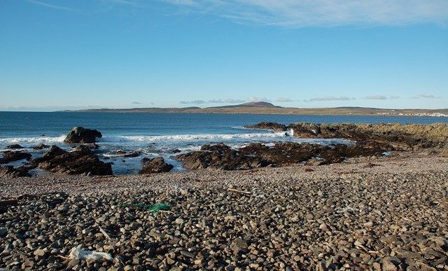 Stony Beach On Loch Indaal