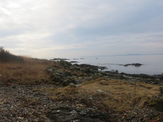 Shoreline on the Kintyre Way