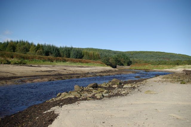 Allt Osda at Kilbride Bay