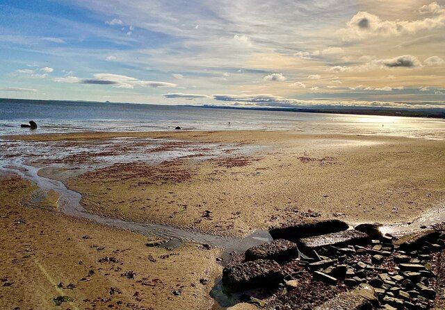 First Light on Portobello Beach