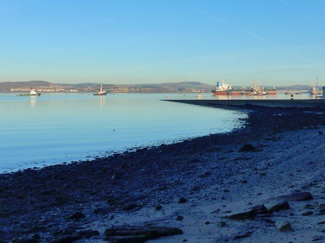 Foreshore east of Queensferry