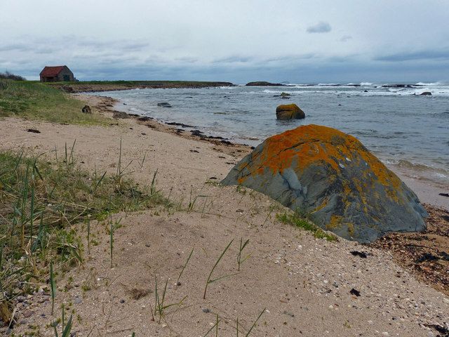 Beach at the Dunbar Golf Course